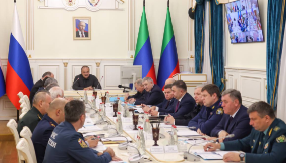 Сергей Меликов провёл заседание Совета безопасности Дагестана