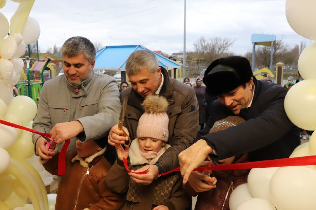В открытии детского сада на 30 мест принял участие заместитель министра образования  и науки Республики Дагестан