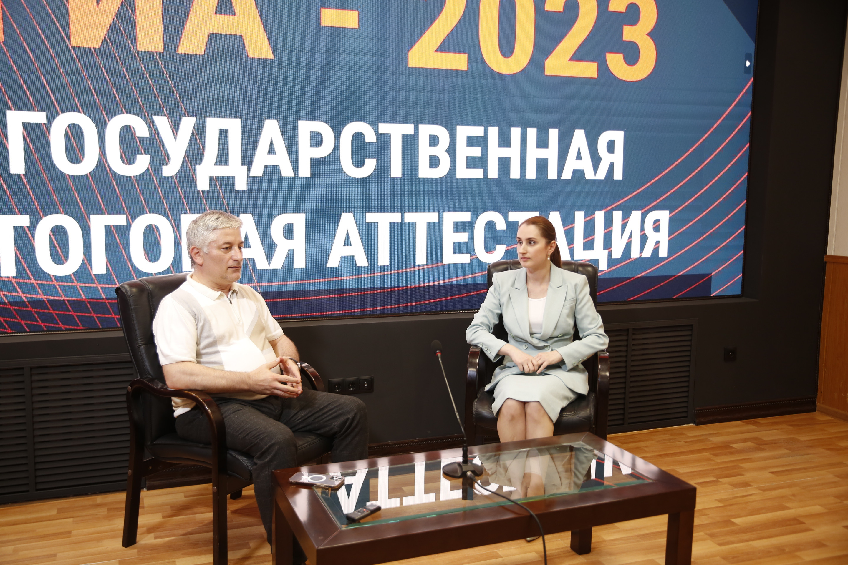 Пресс-конференция по вопросам проведения ГИА-2023 прошла в Дагестане