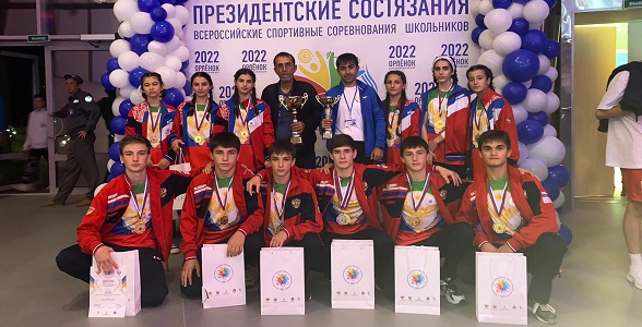 Дагестанские школьники стали призёрами Президентских состязаний