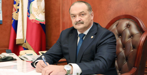 Поздравление Главы Республики Дагестан С.А. Меликова с Международным женским днем