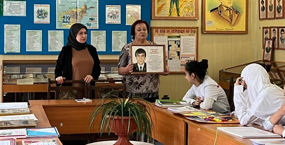 Урок мужества, приуроченный ко Дню солидарности в борьбе с терроризмом, прошёл в Дагестане