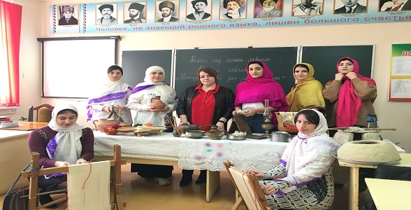 Открытый урок «Наследие мое-родной язык» прошёл в Дербентском профессионально-педагогическом колледже