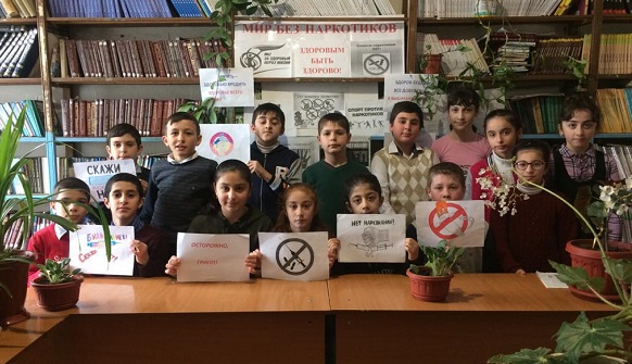 В школах Сулейман-Стальского района прошла неделя антинаркотического просвещения «Живи правильно!»