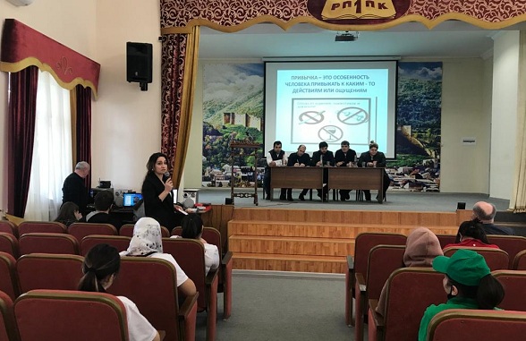 В Дербентском профессионально-педагогическом колледже им. Г.Б. Казиахмедова прошло мероприятие «Мы выбираем здоровье!»