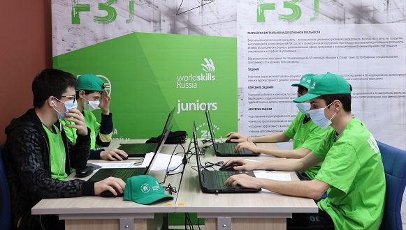 В Малой академии наук РД при Минобрнауки РД проходит региональный этап WORLDSKILLS среди юниоров