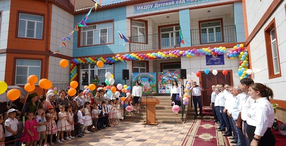 Два детсада открыли в Каякентском районе