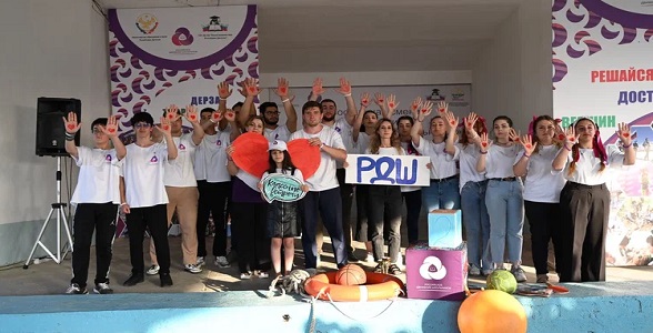 Смена «Школа актива РДШ» открылась в детском лагере «Надежда»