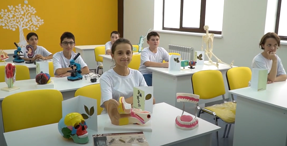 Детский технопарк «Кванториум» открыли в Дагестане