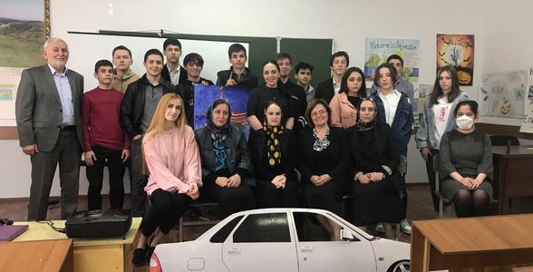 Литературный вечер на английском прошел в Автомобильно-дорожном колледже
