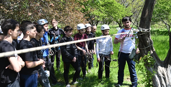 Первенство по спортивному туризму прошло в Малой академии наук Дагестана