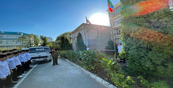 Еженедельная линейка прошла в Автомобильно-дорожном колледже