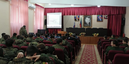 Дагестанские кадеты проходят сборы в региональном центре военно-патриотического воспитания молодежи «Авангард»