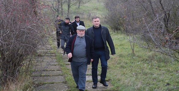 Мурад Казиев посетил территорию будущего Центра «Альтаир»