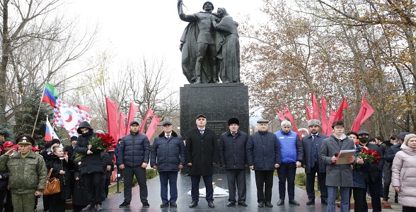 Акция ко Дню Героев Отечества прошла в Дагестане