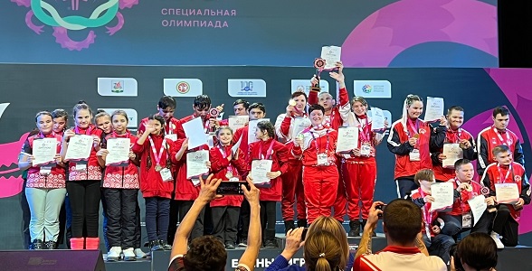 Сборная команды Дагестана стала призером Единых Игр Специальной Олимпиады
