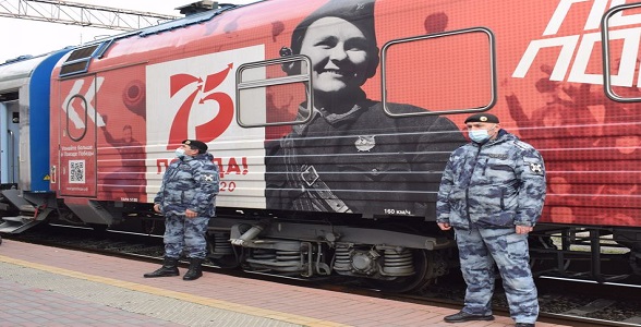 В Дагестане стартовала экскурсия на передвижной музей «Поезд Победы»