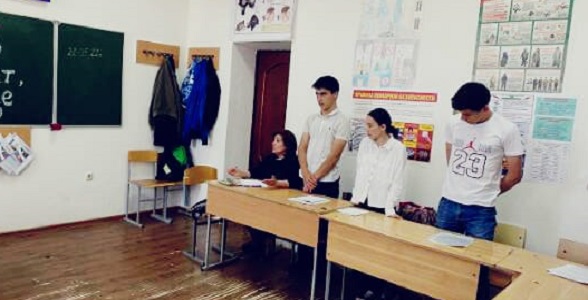 Открытый урок на тему патриотизма прошел Автомобильно-дорожном колледже