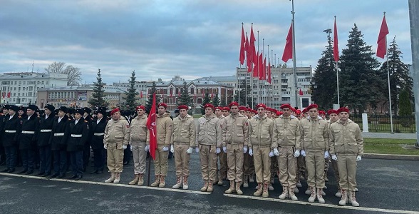 Юнармейцы Дагестана стали участниками «Парада Памяти»