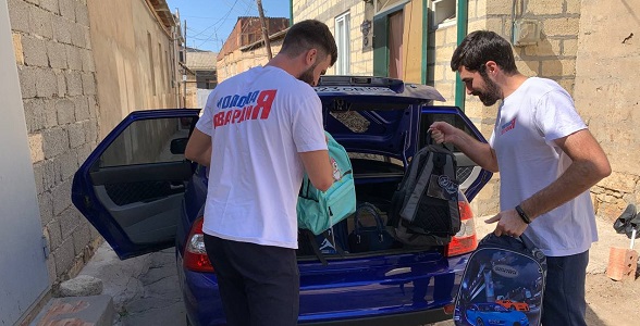 Активисты Дербентского профессионально-педагогического колледжа приняли участие в акции ко Дню знаний