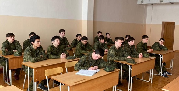 Урок мужества прошел в Колледже архитектуры и строительства