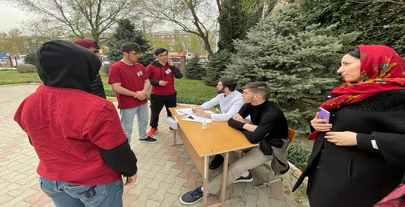 Квест «Равнение на Героев» прошел в Автомобильно-дорожном колледже