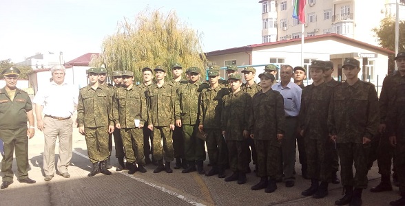 Выпуск курсантов центра «Авангард» прошёл в колледже архитектуры и строительства