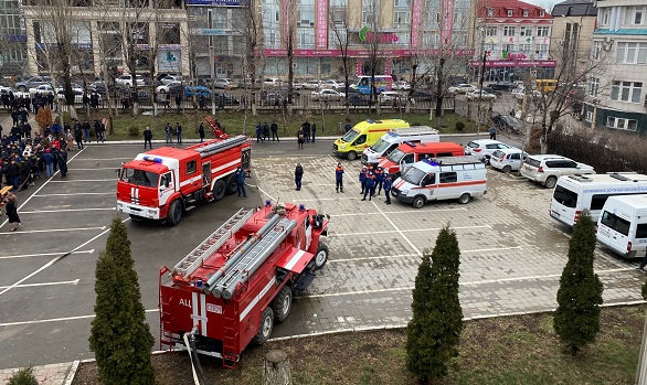 Учебная эвакуация прошла в АДК