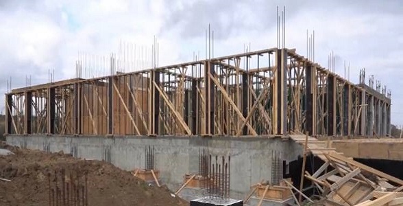 Новая школа строится в Дербенте