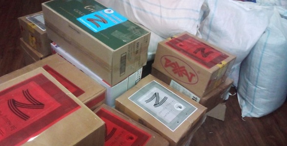 Более 300 кг гуманитарной помощи собрали волонтёры колледжа Каспийска