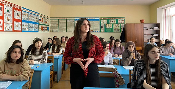 Открытый урок прошел в Дербентском колледже