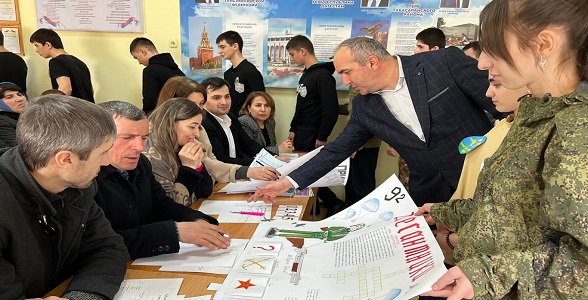 Военно-спортивная игра состоялась в гимназии Табасаранского района