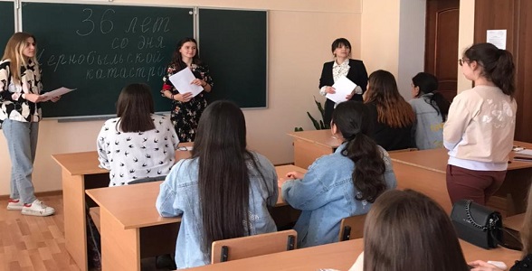 В колледжах Дагестана прошли Дни памяти жертв Чернобыля