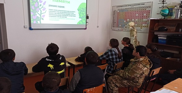 Школьники Агульского района присоединились к Всероссийским акция