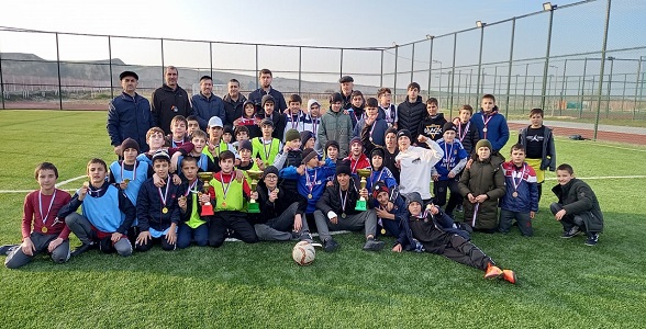 Муниципальный этап Школьной футбольной лиги проходит в Дагестане