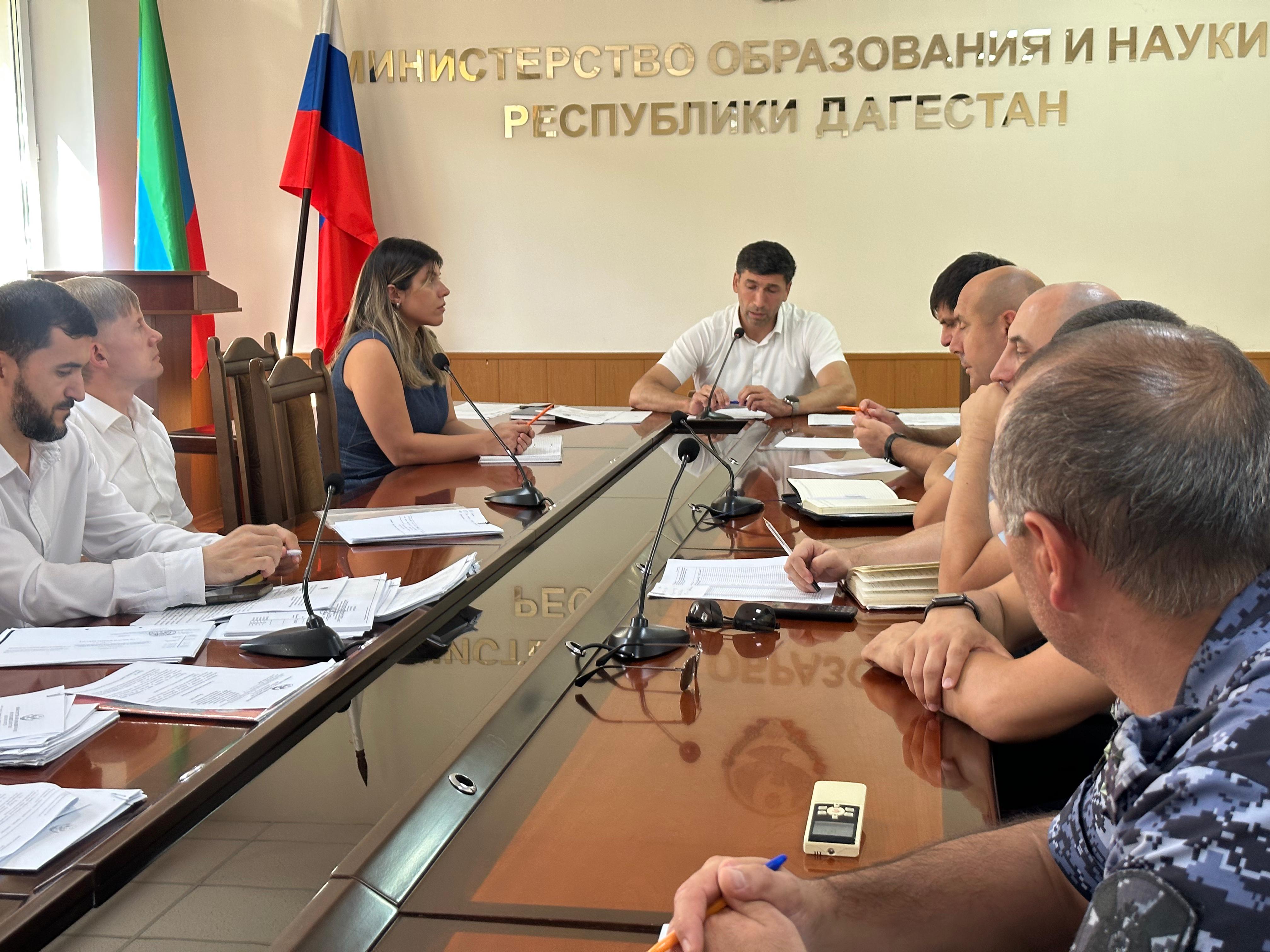 Совещание по подготовке к предстоящему всероссийскому учению