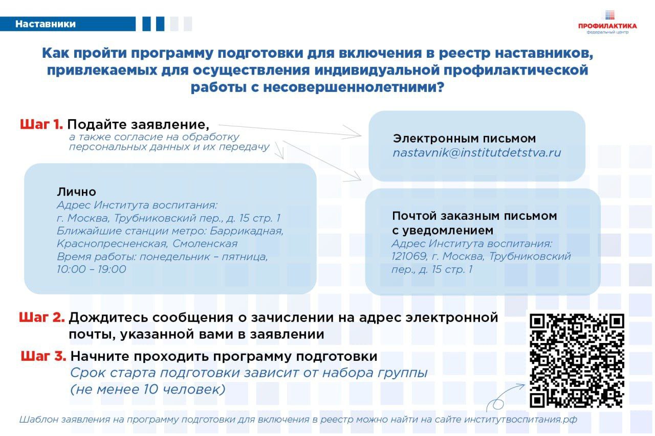 Стартует набор наставников!