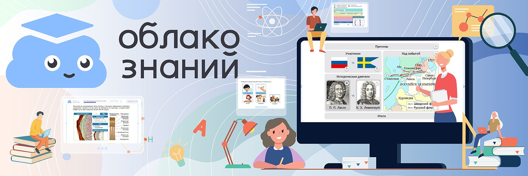 О цифровом образовательном контенте «Облако знаний» базового и углубленного уровня