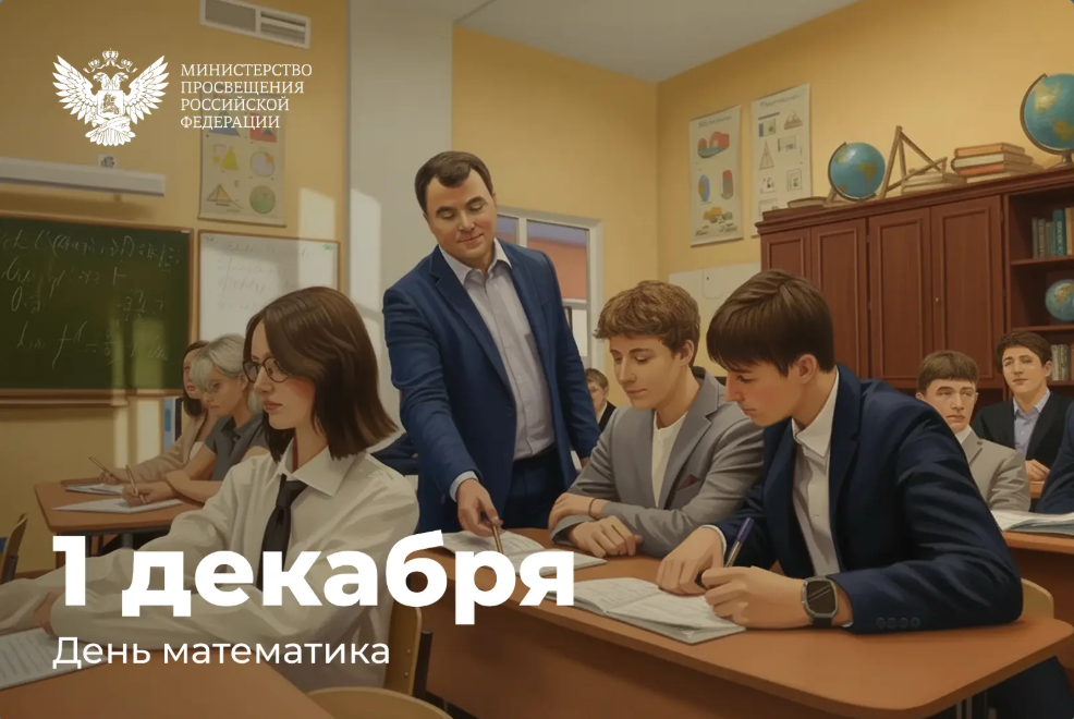 Поздравление Министра просвещения Российской Федерации Сергея Кравцова с Днем математика