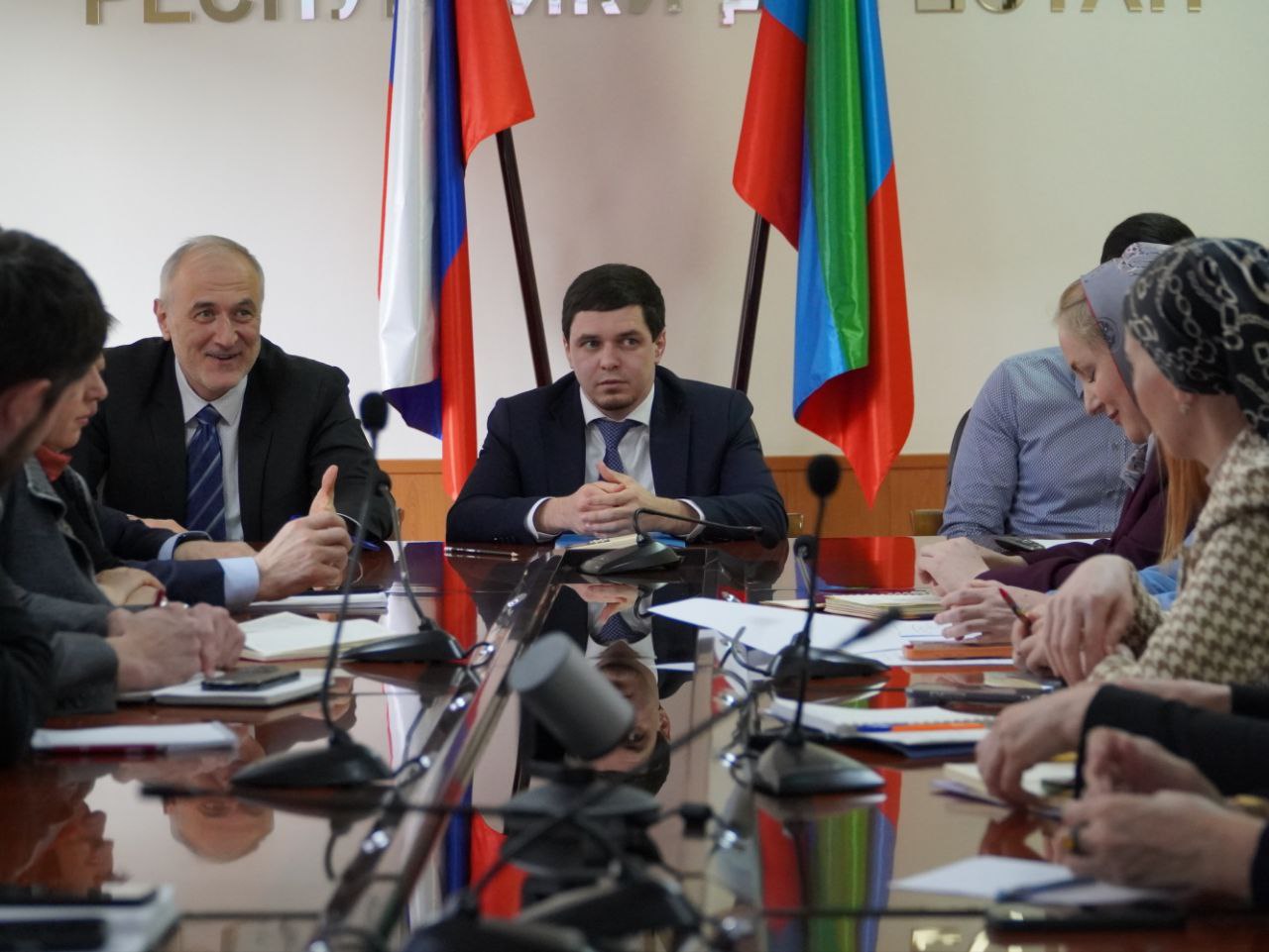 В Минобрнауки РД прошло совещание с представителями Контрольного управления Главы РД