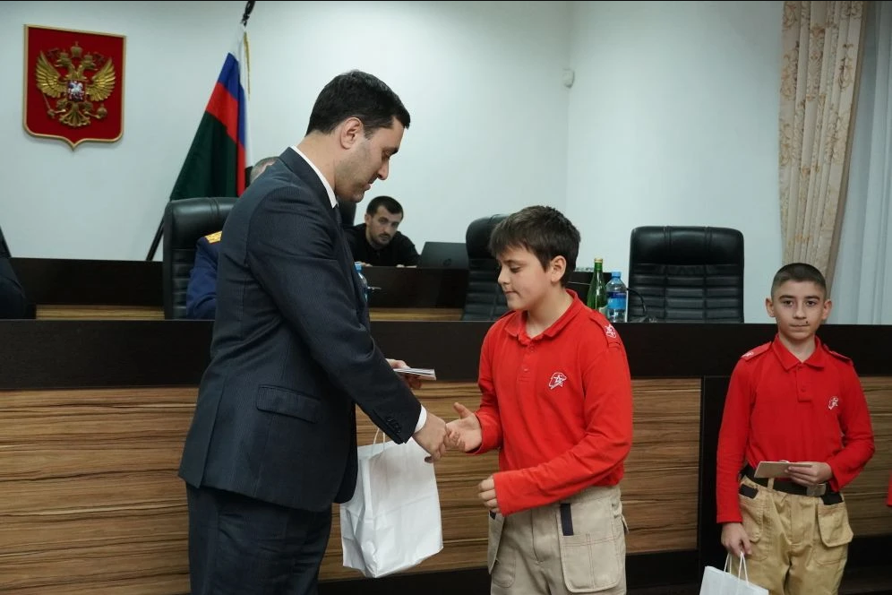 Торжественная церемония посвящения в ряды Юнармии