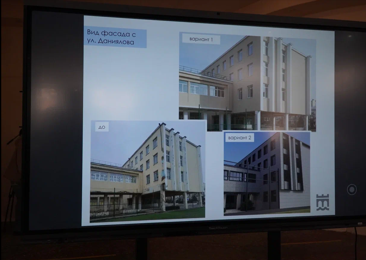 Меликову представили проект ремонта гимназии № 1