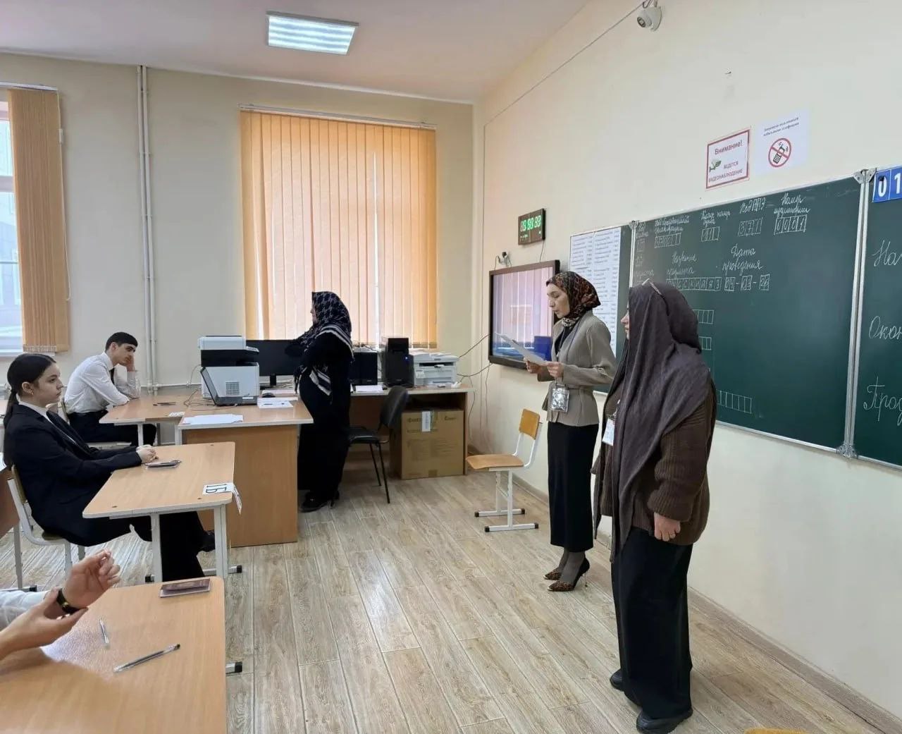 В республике состоялся федеральный тренировочный экзамен по русскому языку, английскому языку (устная часть) и информатике в компьютерной форме (КЕГЭ)