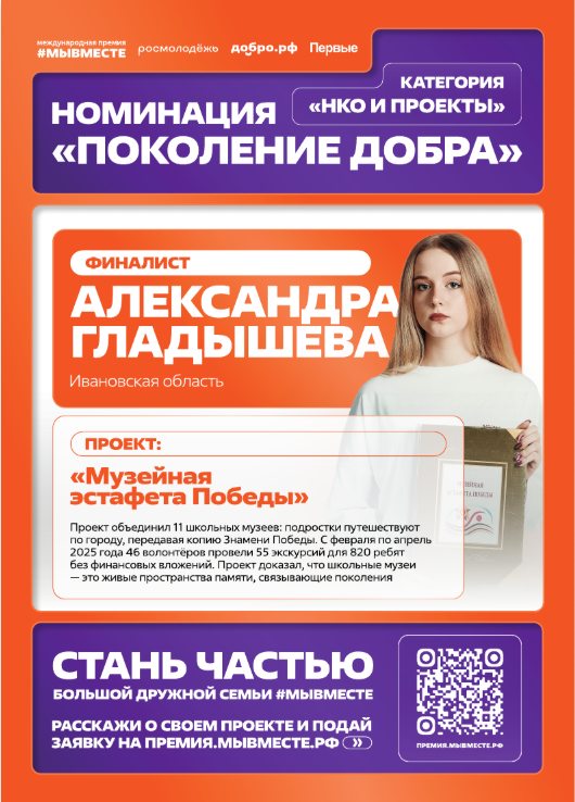 Финалисты премии #МыВместе 2025 год